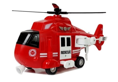 Helikopter Ratunkowy Straż Pożarna 1:16 Hak Dźwięk Światła Helikopter Ratunkowy Straż Pożarna 1:16 Hak Dźwięk Światła