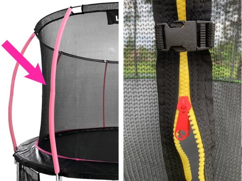 Siatka Wewnętrzna do Trampoliny Sport Max 10ft Różowa Siatka Wewnętrzna do Trampoliny Sport Max 10ft Różowa