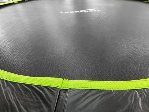Trampolina LEAN Sport Max 14ft Czarno-Zielona Trampolina LEAN Sport Max 14ft Czarno-Zielona