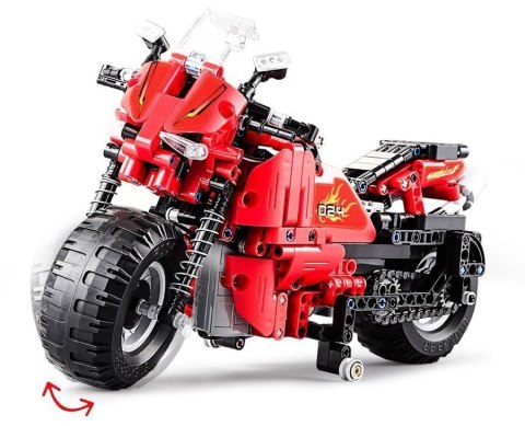 Zestaw klocków CADA Motocykl Zdalnie Sterowany 2.4G 484 elementy Zestaw klocków CADA Motocykl Zdalnie Sterowany 2.4G 484 elementy