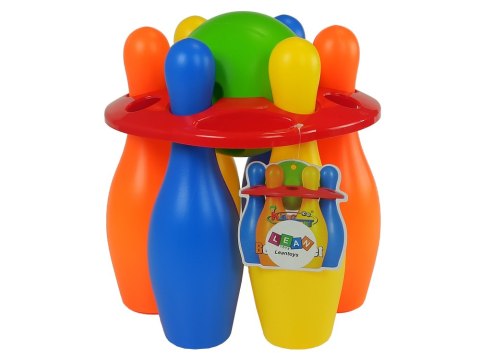 Zestaw Do Gry w Kręgle 6 szt Kolorowe 26 cm Zestaw Do Gry w Kręgle 6 szt Kolorowe 26 cm