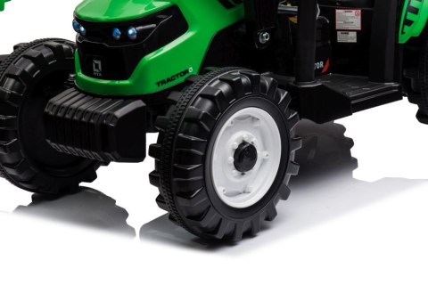 Traktor Na Akumulator Z Przyczepą Hercules Zielony 24V Traktor Na Akumulator Z Przyczepą Hercules Zielony 24V