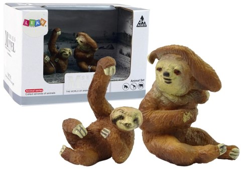 Zestaw 2 Figurek Leniwce Leniwiec z Młodym Figurka Leniwiec Zestaw 2 Figurek Leniwce Leniwiec z Młodym Figurka Leniwiec