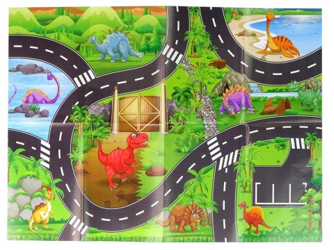 Zestaw Auta Sportowe Resoraki Dinozaury Akcesoria Znaki Drogowe Walizka Zestaw Auta Sportowe Resoraki Dinozaury Akcesoria Znaki Drogowe Walizka