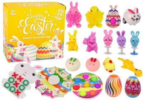 Zestaw Zabawek Wielkanocnych Fidget Toys Antystresowe 18 Elementów Zestaw Zabawek Wielkanocnych Fidget Toys Antystresowe 18 Elementów