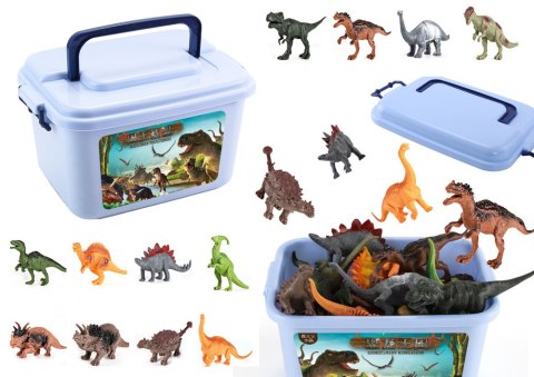 Dinozaury Zestaw Figurek Park Akcesoria Pudełko 53 Elementy Dinozaury Zestaw Figurek Park Akcesoria Pudełko 53 Elementy