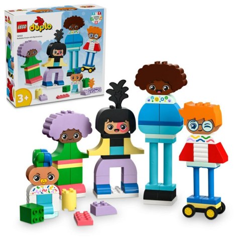 Klocki LEGO DUPLO TOWN Ludziki Z Emocjami 71 Elementów 10423 Klocki LEGO DUPLO TOWN Ludziki Z Emocjami 71 Elementów 10423