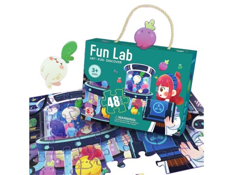 Puzzle Dla Dzieci Układanka Laboratorium 48 elem. Puzzle Dla Dzieci Układanka Laboratorium 48 elem.