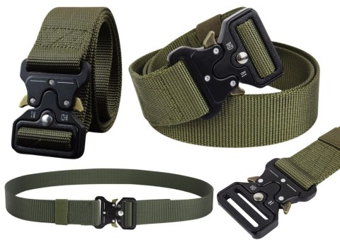 Taktyczny Pas Militarny Parciany Czarny 120 x 3,8cm Taktyczny Pas Militarny Parciany Czarny 120 x 3,8cm