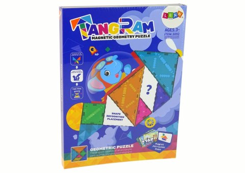 Układanka Tangram 7 Magnetycznych Klocków Układanka Tangram 7 Magnetycznych Klocków