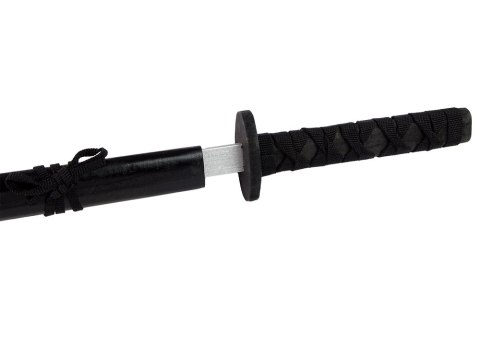 Drewniany Miecz Czarny Rekwizyt Dla Rycerza 73 cm Drewniany Miecz Czarny Rekwizyt Dla Rycerza 73 cm