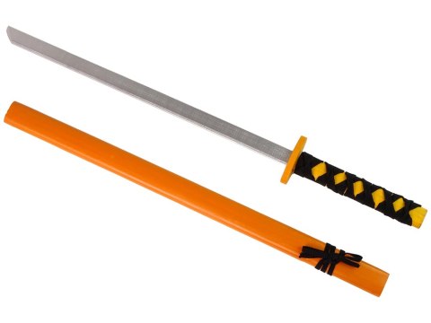 Drewniany Miecz Pomarańczowy Rekwizyt Dla Rycerza 73 cm Drewniany Miecz Pomarańczowy Rekwizyt Dla Rycerza 73 cm