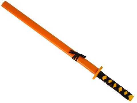 Drewniany Miecz Pomarańczowy Rekwizyt Dla Rycerza 73 cm Drewniany Miecz Pomarańczowy Rekwizyt Dla Rycerza 73 cm