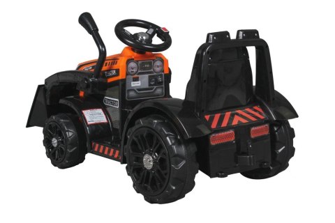 Traktor na Akumulator ZP1001B Z Łyżką Klakson Pomarańczowy Traktor na Akumulator ZP1001B Z Łyżką Klakson Pomarańczowy