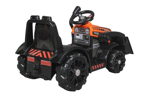 Traktor na Akumulator ZP1001B Z Łyżką Klakson Pomarańczowy Traktor na Akumulator ZP1001B Z Łyżką Klakson Pomarańczowy