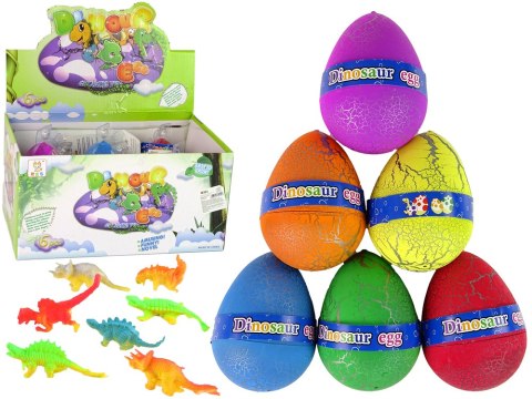 Wykluwające się Magiczne Jajko Dinozaura Rosnące 9 cm Kolory Wykluwające się Magiczne Jajko Dinozaura Rosnące 9 cm Kolory