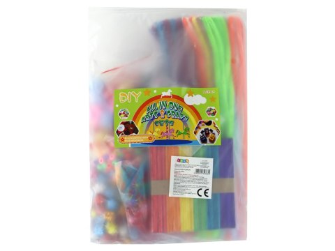 Zestaw Artystyczny Kreatywny Plastyczny W Torebce DIY +1200 El Zestaw Artystyczny Kreatywny Plastyczny W Torebce DIY +1200 El