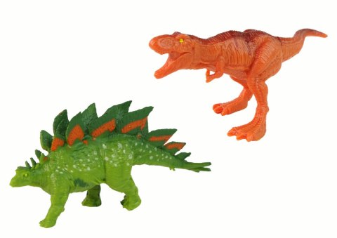 Dinozaury Figurki Zestaw Samochód Rakieta Zielony Dinozaury Figurki Zestaw Samochód Rakieta Zielony