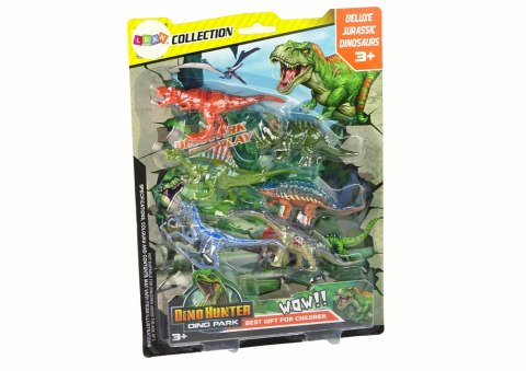 Zestaw Figurki Dinozaury 6 sztuk Kolorowe Zestaw Figurki Dinozaury 6 sztuk Kolorowe