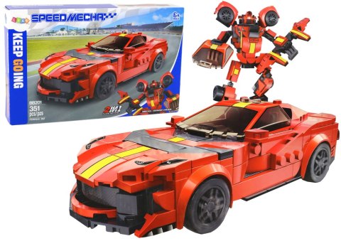 Klocki Konstrukcyjne Pojazd Auto Sportowe Robot Ferreai 812 351 el. Klocki Konstrukcyjne Pojazd Auto Sportowe Robot Ferreai 812 351 el.