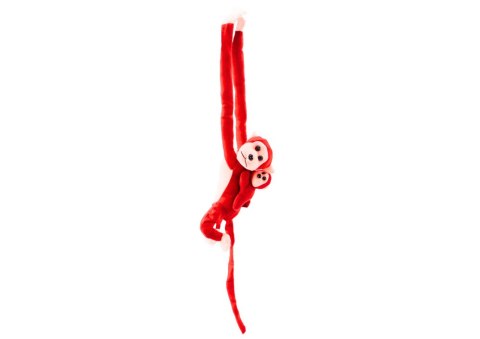 Maskotka Pluszowa Małpka z Dzieckiem Czerwona 90 cm Maskotka Pluszowa Małpka z Dzieckiem Czerwona 90 cm