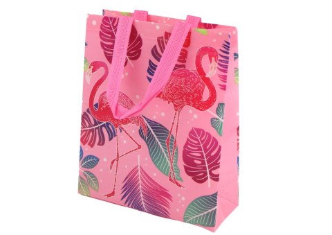 Torba Prezentowa Flamingi Różowa 30,5cm x 24,5cm x 10cm Torba Prezentowa Flamingi Różowa 30,5cm x 24,5cm x 10cm