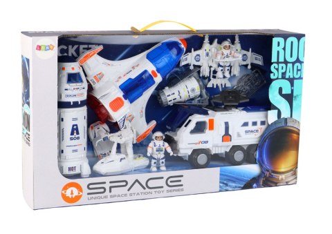 Zestaw Misja Kosmiczna Rakieta Kosmos Statki Space Pojazdy 10 ele Zestaw Misja Kosmiczna Rakieta Kosmos Statki Space Pojazdy 10 ele