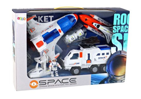 Zestaw Misja Kosmiczna Rakieta Kosmos Statki Space Pojazdy 7 ele Zestaw Misja Kosmiczna Rakieta Kosmos Statki Space Pojazdy 7 ele