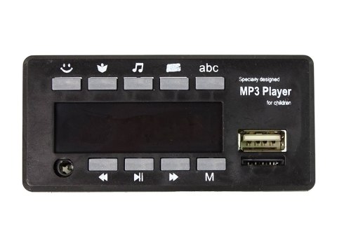 Panel muzyczny do pojazdu na akumulator A011 24V Panel muzyczny do pojazdu na akumulator A011 24V