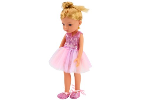 Lalka Baletnica Różowa Laleczka Balerina Sukienka 33cm Lalka Baletnica Różowa Laleczka Balerina Sukienka 33cm