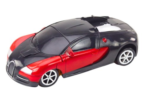 Robot Auto 2w1 Akcesoria Zestaw Broni 3szt Czerwony Robot Auto 2w1 Akcesoria Zestaw Broni 3szt Czerwony