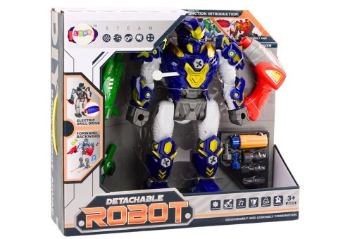 Robot Do Skręcania Broń Wiertarka Śrubokręt Światła Dźwięk Granatowy Robot Do Skręcania Broń Wiertarka Śrubokręt Światła Dźwięk Granatowy