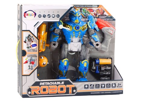 Robot Do Skręcania Broń Wiertarka Śrubokręt Światła Dźwięk Niebieski Robot Do Skręcania Broń Wiertarka Śrubokręt Światła Dźwięk Niebieski
