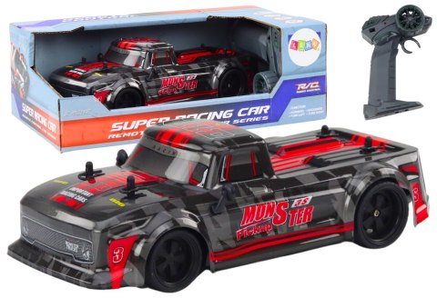 Zdalnie Sterowane Auto Pick-Up RC 1:18 Gumowe Opony Czerwony Zdalnie Sterowane Auto Pick-Up RC 1:18 Gumowe Opony Czerwony