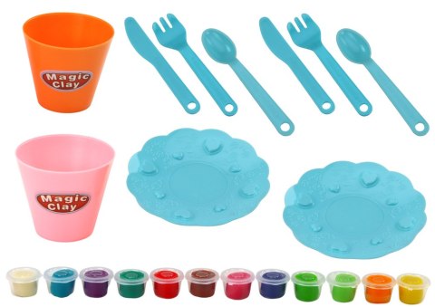 Zestaw Ciastolina Masa Plastyczna Maszynka DIY Akcesoria 36 ele. Zestaw Ciastolina Masa Plastyczna Maszynka DIY Akcesoria 36 ele.