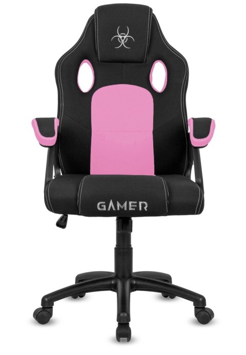 Fotel obrotowy do biurka CARRERA M PINK FABRIC Fotel obrotowy do biurka CARRERA M PINK FABRIC