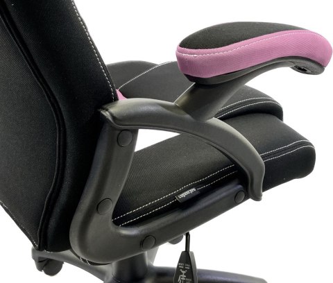 Fotel obrotowy do biurka CARRERA M PINK FABRIC Fotel obrotowy do biurka CARRERA M PINK FABRIC