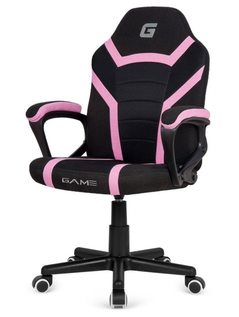 Fotel obrotowy do biurka MARIO BLACK PINK Fabric Fotel obrotowy do biurka MARIO BLACK PINK Fabric