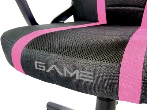 Fotel obrotowy do biurka MARIO BLACK PINK Fabric Fotel obrotowy do biurka MARIO BLACK PINK Fabric
