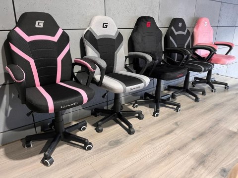 Fotel obrotowy do biurka MARIO BLACK PINK Fabric Fotel obrotowy do biurka MARIO BLACK PINK Fabric