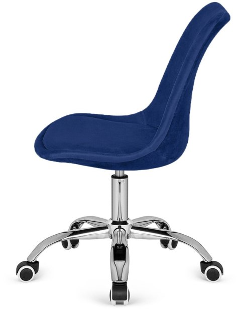Krzesło obrotowe MONZA OFFICE Blue Velvet Krzesło obrotowe MONZA OFFICE Blue Velvet
