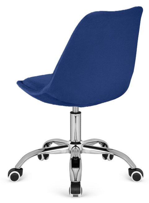 Krzesło obrotowe MONZA OFFICE Blue Velvet Krzesło obrotowe MONZA OFFICE Blue Velvet