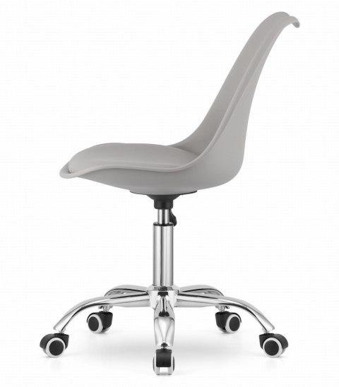 Krzesło obrotowe MONZA OFFICE LIGHT GREY PU Krzesło obrotowe MONZA OFFICE LIGHT GREY PU