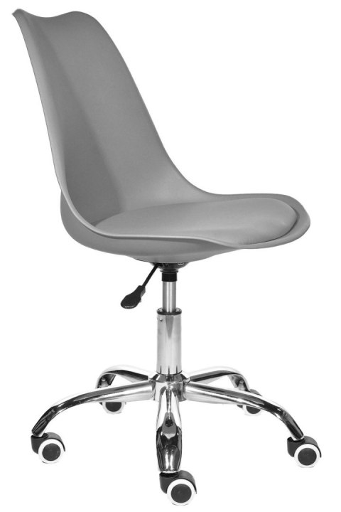 Krzesło obrotowe MONZA OFFICE LIGHT GREY PU Krzesło obrotowe MONZA OFFICE LIGHT GREY PU