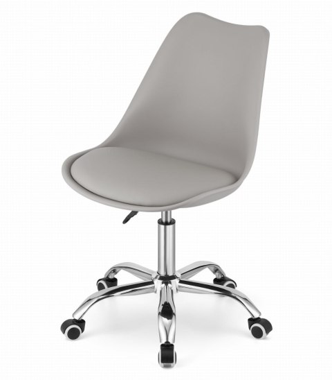 Krzesło obrotowe MONZA OFFICE LIGHT GREY PU Krzesło obrotowe MONZA OFFICE LIGHT GREY PU