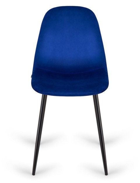 Krzesło tapicerowane GIULIA VELVET BLUE