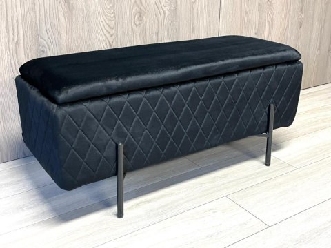 PUFA kufer Lugano LUZZI DIAMOND BLACK VELVET 95
