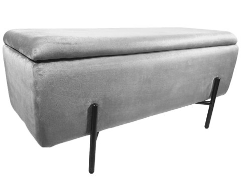 PUFA kufer Lugano LUZZI GREY VELVET 95