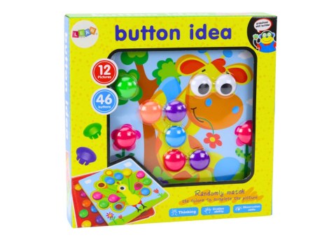 Puzzle Obrazkowe Kolorowe Przyciski Do Uzupełniania 12 Obrazków Puzzle Obrazkowe Kolorowe Przyciski Do Uzupełniania 12 Obrazków