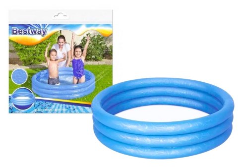 Dmuchany Basen Niebieski 122 cm x 25 cm Bestway 51025 Dmuchany Basen Niebieski 122 cm x 25 cm Bestway 51025